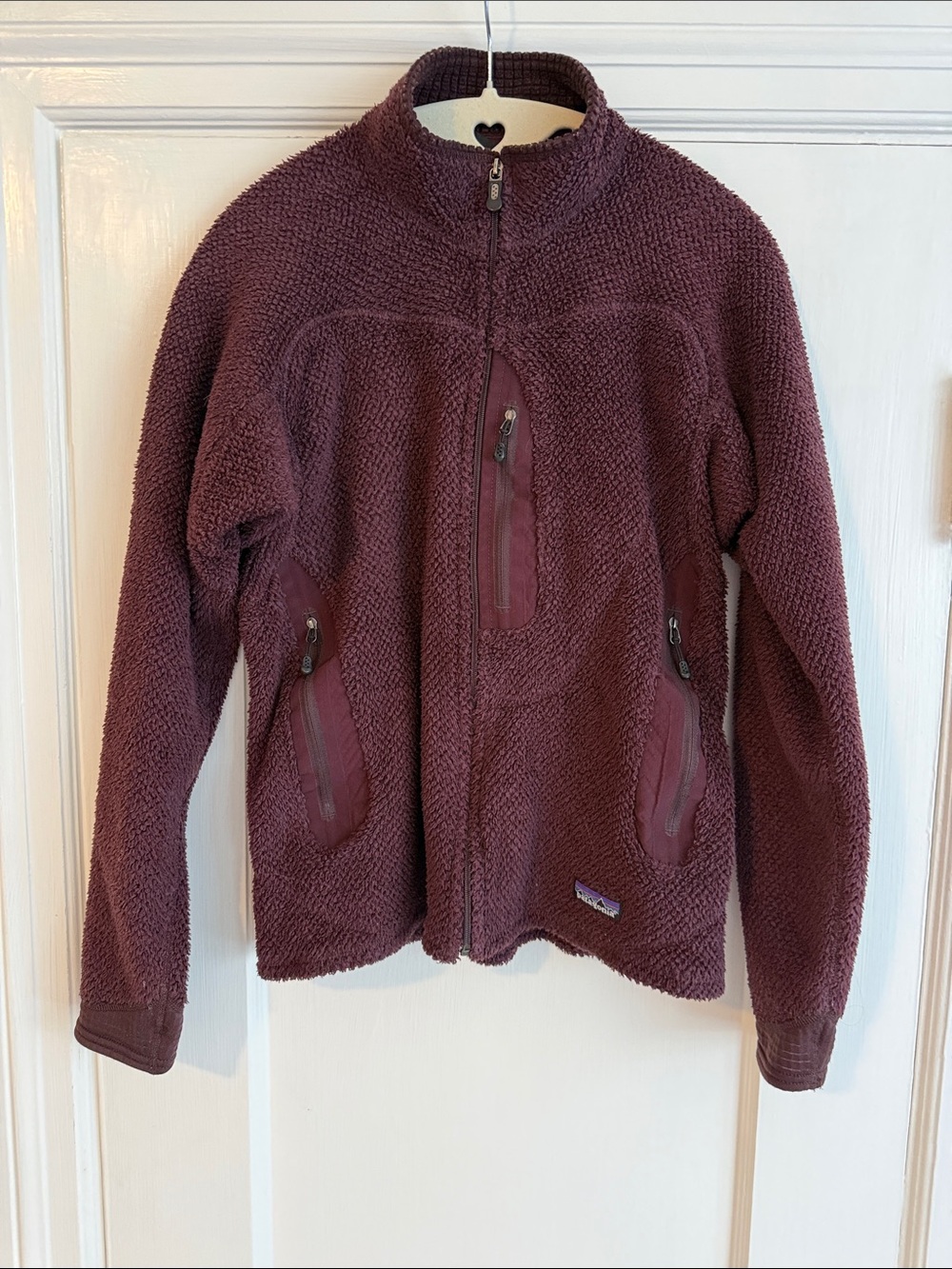 Patagonia R2 Regulator Women’s Teddy Fleece Jacket Plum Purple Medium